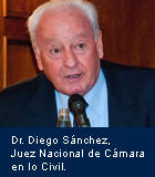 Dr. Diego Snchez, Juez Nacional de Cmara en lo Civil.