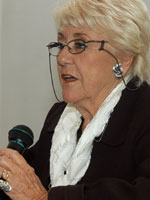 Soledad Cedrn, representante de Espaa